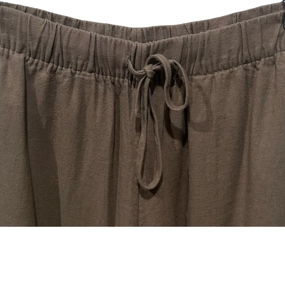 NWOT Aritzia The Group Sontag Linen Blend Pants Size 2XS Green - Picture 6 of 10